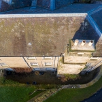 roof and chimney drone inspection peak district derbyshire